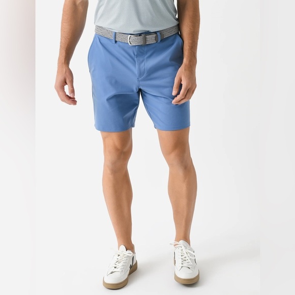 johnnie-O Other - JOHNNIE-O Men’s Jupiter Cotton Performance Shorts Size 34 Blue Pockets Chino